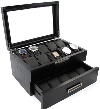 Шкатулка для хранения часов Salvadore WB/2350/20.BL.PU — ElitPodarok
