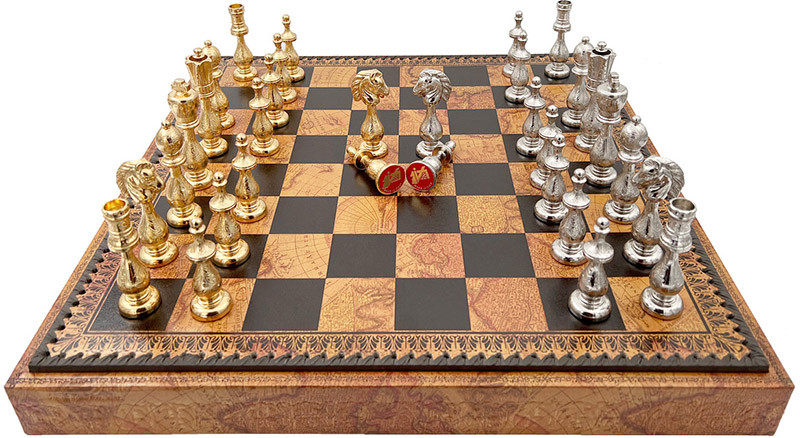 Шахи Italfama Arabescato 81G+222MAP фото 1 — ElitPodarok