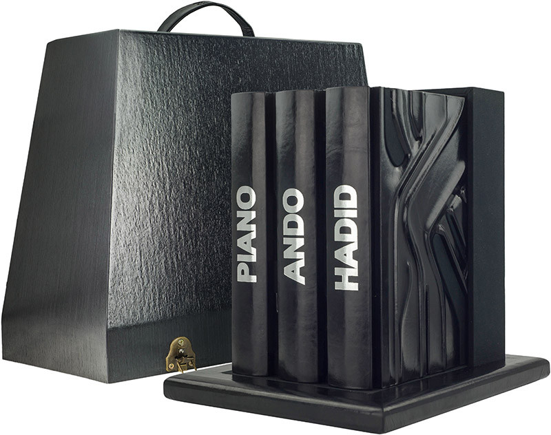 Подарунковий комплект книг з архітектури «Piano. Ando. Hadid» фото 1 — ElitPodarok