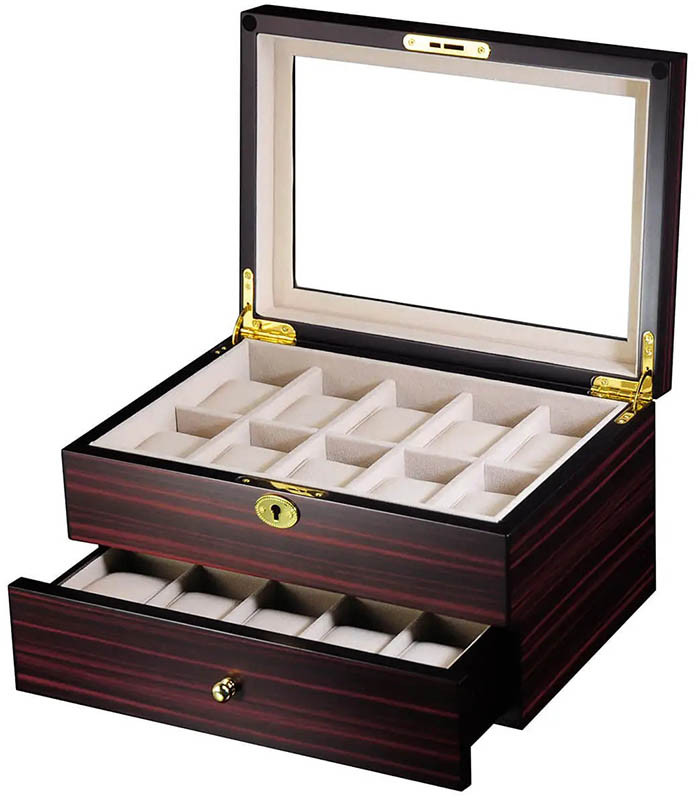 Скринька для зберігання годинників Salvadore WB/1672/20.E фото 1 — ElitPodarok