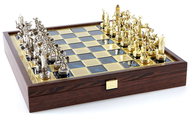 Шахматы Manopoulos «Греческие боги‎» SK4BLU фото 1 — ElitPodarok