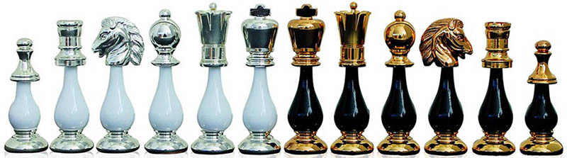 Шахматные фигурки Italfama Orientale Grande 154GSBN фото 1 — ElitPodarok