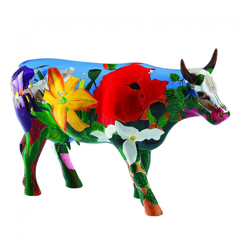 Статуетка корова «Georgia O'Cowffe» Cow Parade фото 1 — ElitPodarok