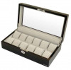Шкатулка для хранения часов Salvadore 841-12BG фото 2 — ElitPodarok