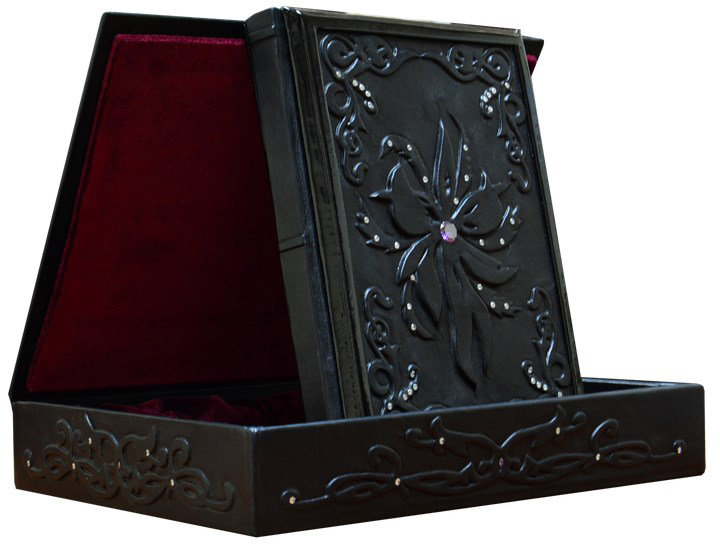 Книга в коже «Все о комнатных растениях» фото 1 — ElitPodarok