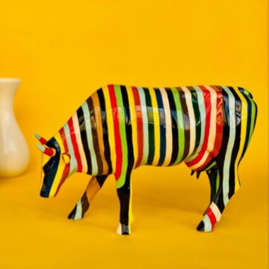 Статуетка корова «Striped» Cow Parade  — ElitPodarok