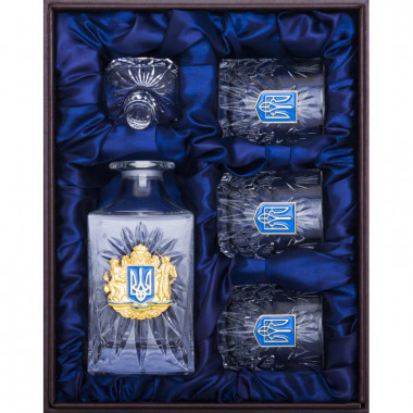 Подарочный набор бокалов «‎Слава Украине» — ElitPodarok