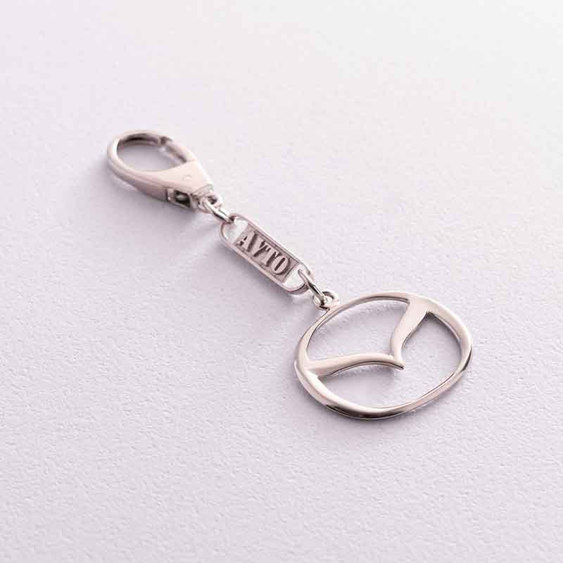 Срібний брелок для машини «Mazda / Мазда» 9010.1 фото 1 — ElitPodarok