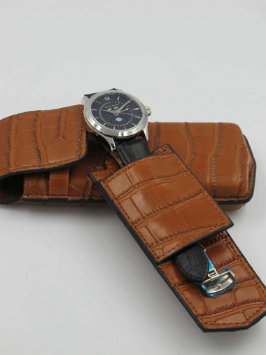 Шкатулка для хранения часов Salvadore LE/3464/CROC/1.BR — ElitPodarok