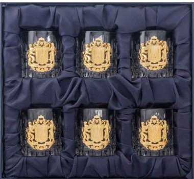 Подарочный набор бокалов «Украина» — ElitPodarok