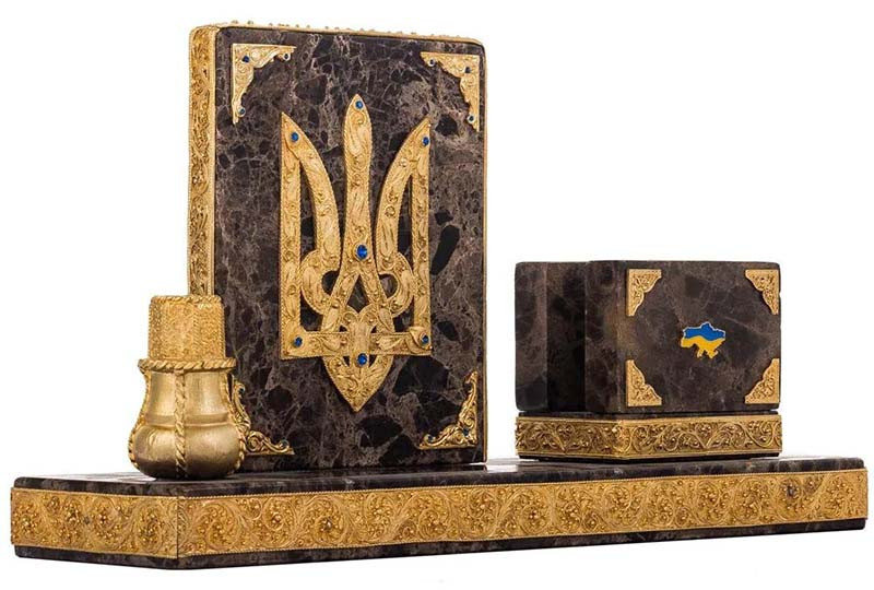 Подарунковий настільний набір «Україна» фото 1 — ElitPodarok
