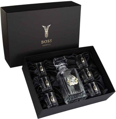 Набор для алкоголя «LEADER» с чарками 7 предметов — ElitPodarok