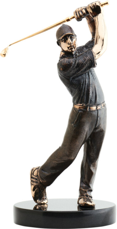 Скульптура «Игрок в гольф» — ElitPodarok