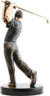 Скульптура «Гравець в гольф» фото 2 — ElitPodarok