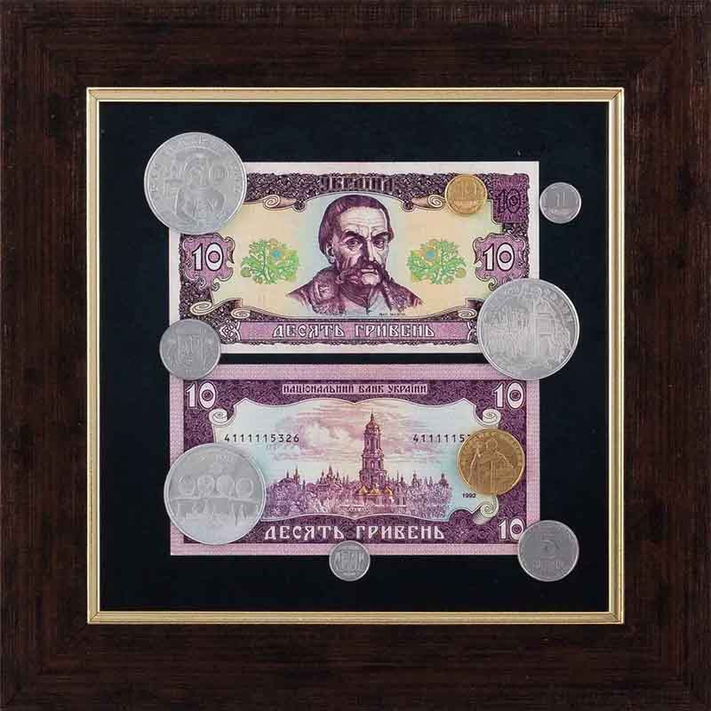 Подарунок «Історія України у грошах. Уславлені гетьмани» фото 1 — ElitPodarok