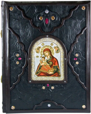 Книга в коже «Христос Воскрес. Евангельская история» — ElitPodarok