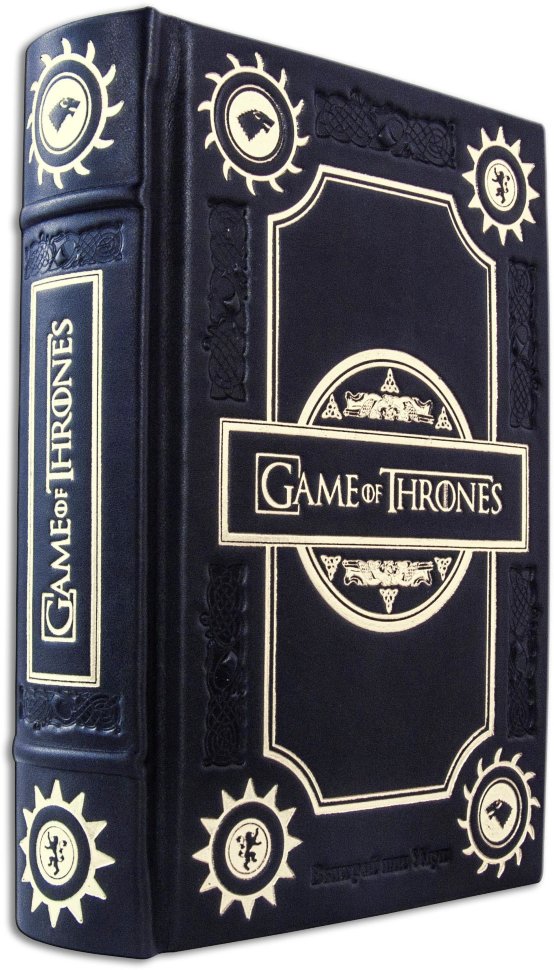 Книга «Гри престолів» у шкіряній обкладинці фото 1 — ElitPodarok