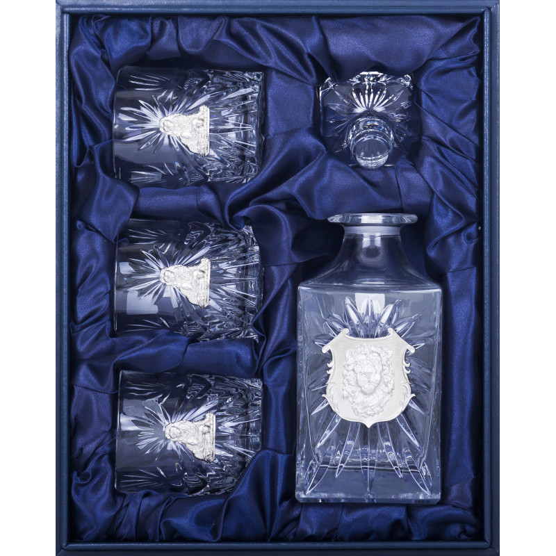 Подарунковий набір келихів «Лев» фото 1 — ElitPodarok