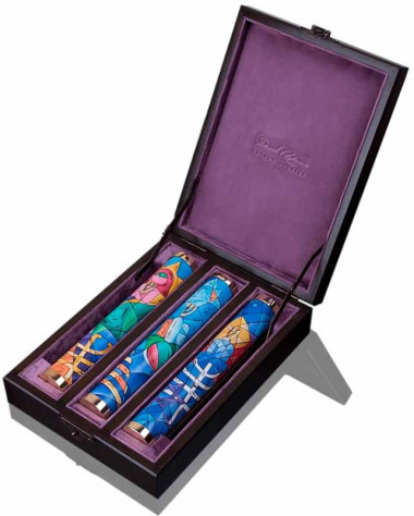 Набор футляров для мезуз «‎Иерусалим»‎ Витраж из Арт коллекции — ElitPodarok