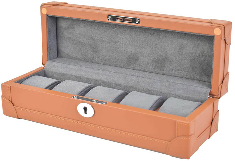 Шкатулка для хранения часов Salvadore 5W-BrGF фото 1 — ElitPodarok