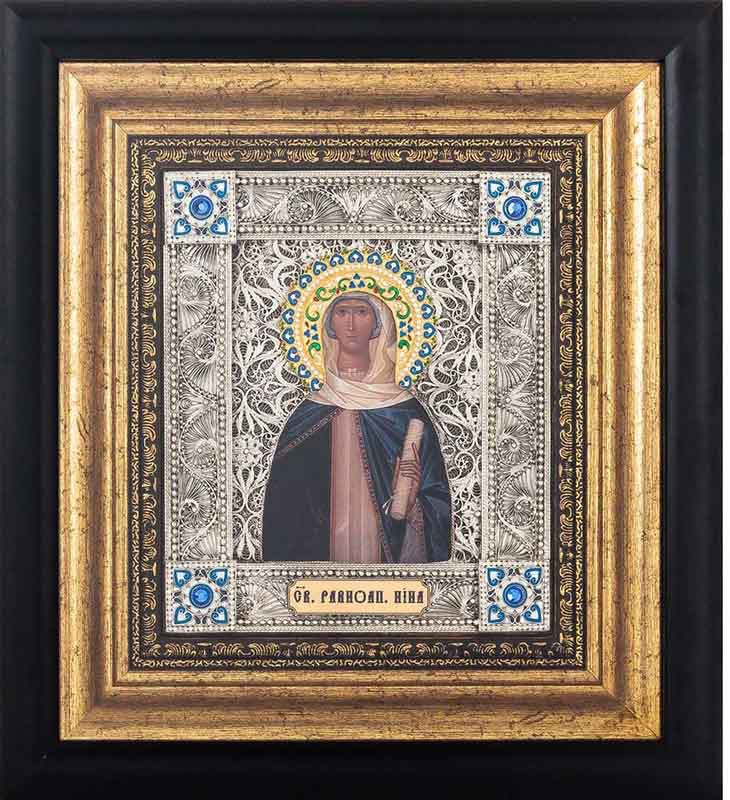 Ікона «Свята рівноапостольна Ніна‎» фото 1 — ElitPodarok