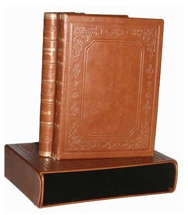 Книга в коже «Украинский народ в его прошлом и настоящем» фото 1 — ElitPodarok Книга в коже «Украинский народ в его прошлом и настоящем» фото 1 — ElitPodarok