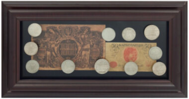 Подарок «1000 карбованцев с монетами» — ElitPodarok