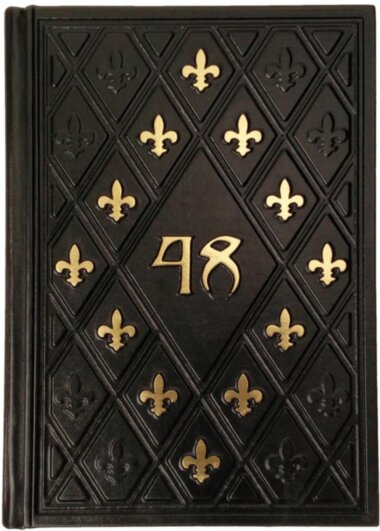 Шкіряна книга «48 законів влади» Р.Грин — ElitPodarok