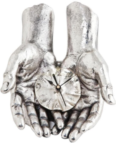 Скульптура-часы «Время в твоих руках» от А.Anglada — ElitPodarok