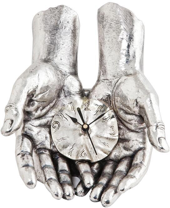 Скульптура-годинник «Час в твоїх руках» від А.Anglada фото 1 — ElitPodarok