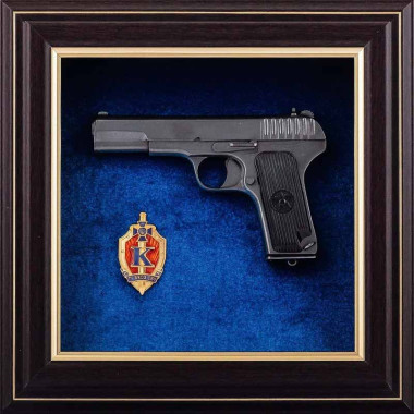 Подарок «‎Пистолет ТТ и эмблема БКОП СБУ» — ElitPodarok