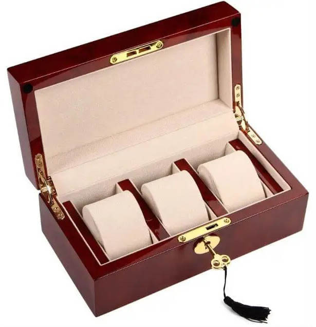 Шкатулка для хранения часов Salvadore WB/3085/3. DBC фото 1 — ElitPodarok