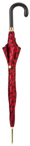 Парасолька-тростина RED UMBRELLA BLACK DOTS від PASOTTI фото 3 — ElitPodarok