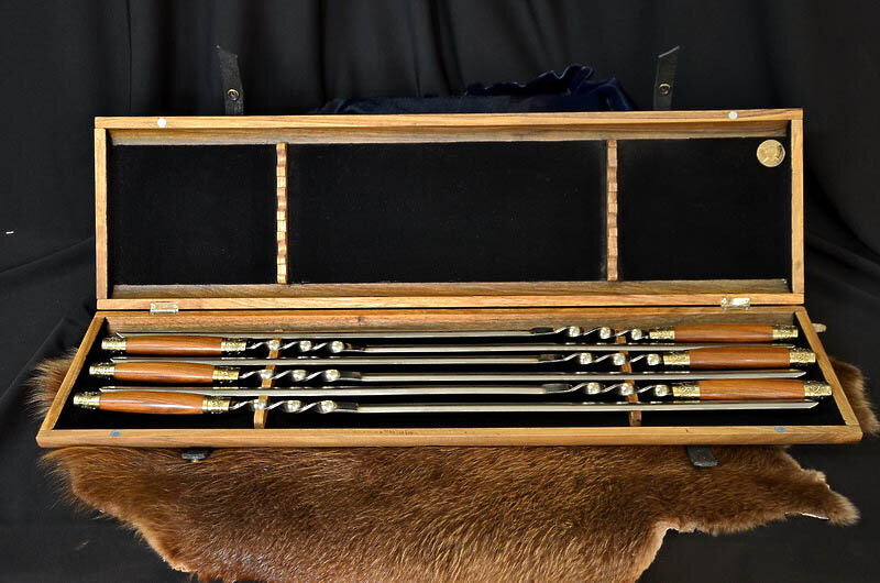 Подарунковий набір шампурів «Вічність» фото 1 — ElitPodarok