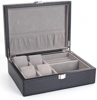 Шкатулка для хранения часов и украшений Salvadore PB/2272/4.CBN — ElitPodarok