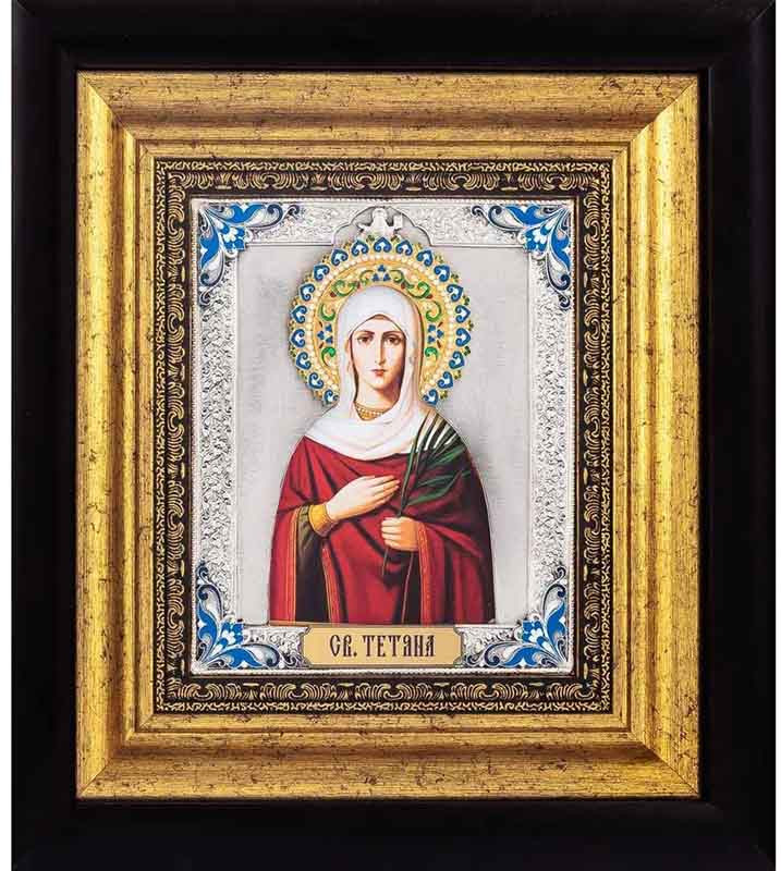 Икона подарочная «Святая мученица Татьяна» фото 1 — ElitPodarok
