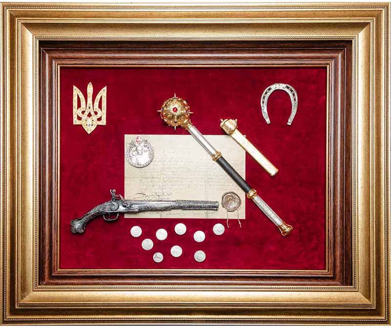 Подарочная композиция «Гетманская слава» фото 1 &mdash; ElitPodarok