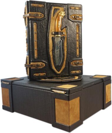 Подарункова книга «Російське полювання» (з ножем) — ElitPodarok