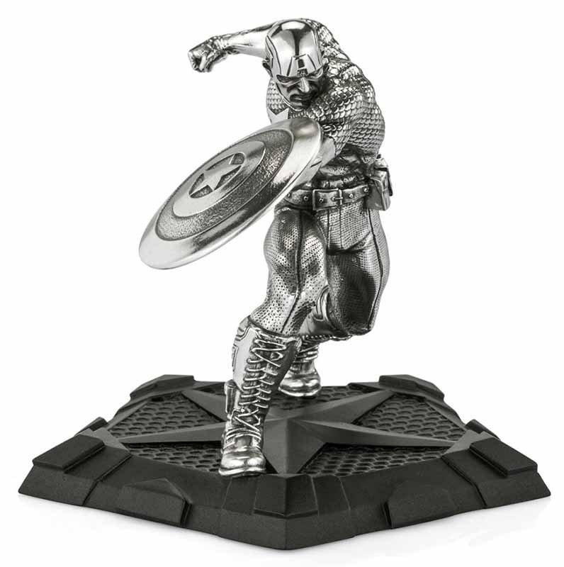 Статуэтка Marvel Капитан Америка от Royal Selangor  фото 1 — ElitPodarok