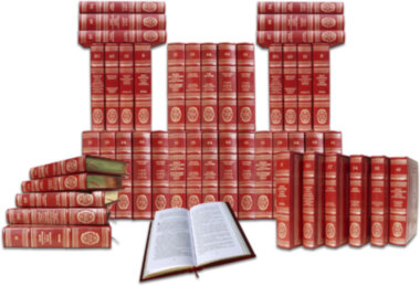 Библиотека детской классики - 50 томов в кожаном переплете — ElitPodarok