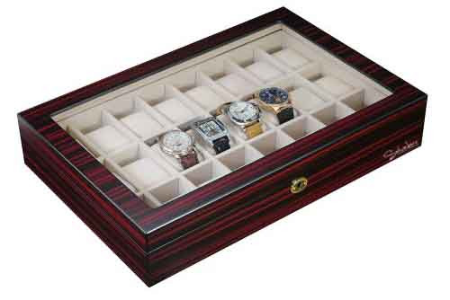 Шкатулка для хранения часов Salvadore WB/1087/24.E фото 1 — ElitPodarok