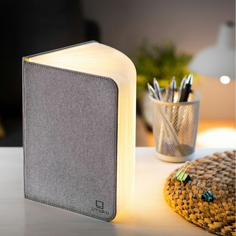 Светильник-книга «LARGUE URBAN»‎ Gingko, серый фото 1 — ElitPodarok