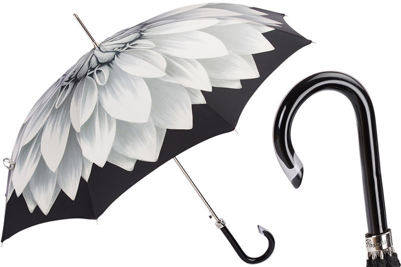 Парасолька-тростина SILVER SUNFLOWER UMBRELLA від PASOTTI фото 1 — ElitPodarok