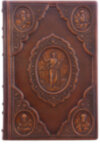Книга в коже «Библия» в трех томах фото 3 — ElitPodarok