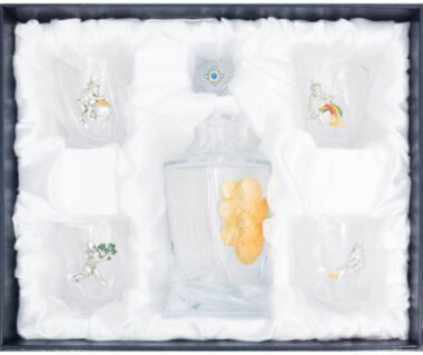 Подарунковий набір келихів «До грошей!» — ElitPodarok