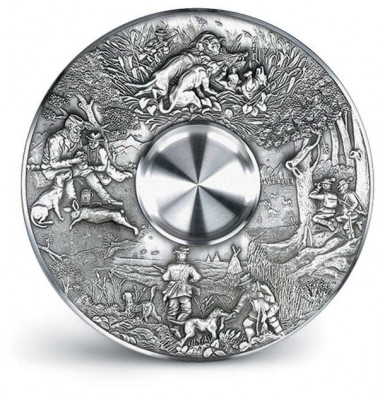 Декоративна тарілка «Полювання» 10069 Artina SKS — ElitPodarok