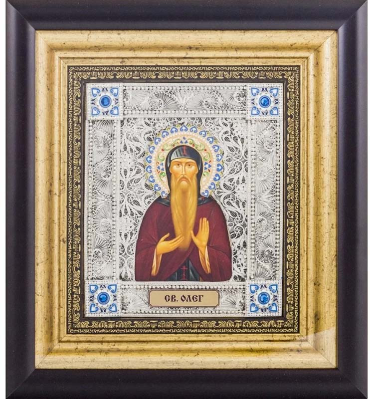 Подарочная икона «Святой Олег» фото 1 — ElitPodarok