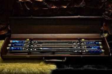 Подарунковий набір шампурів «Незнайомка» — ElitPodarok