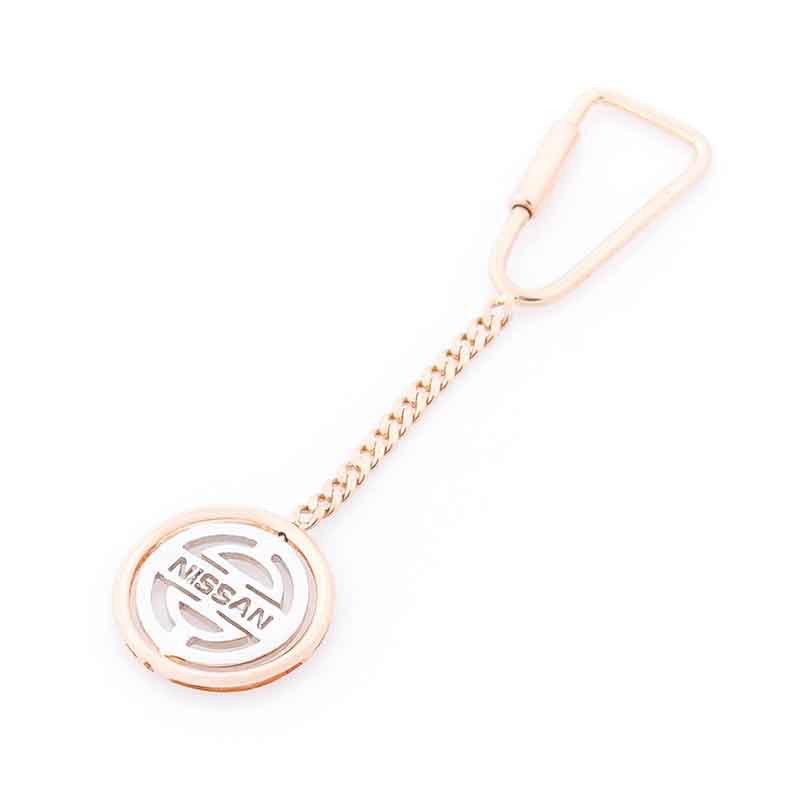 Золотий брелок «Nissan-Нісан» бр00011 фото 1 — ElitPodarok