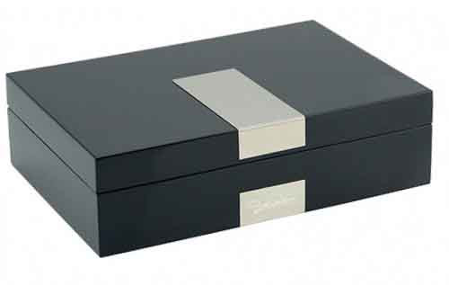 Шкатулка для хранения часов Salvadore WB/2022/8.BL фото 1 — ElitPodarok